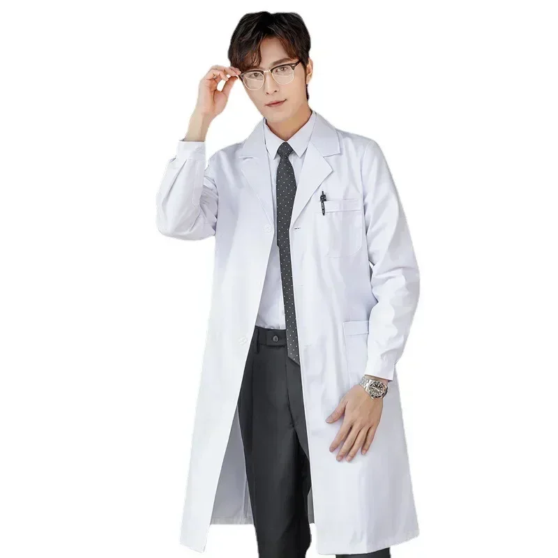 Lab Coat Medical - Unisex Doctor Lab Coat Set Long