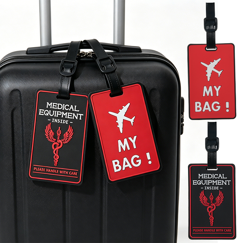 Medical Label - Privacy Protection Luggage Tag Medical Equipment