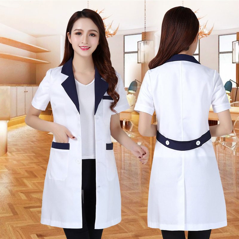 Summer women's white coat labo - Lab Coat Medical のレビューと価格