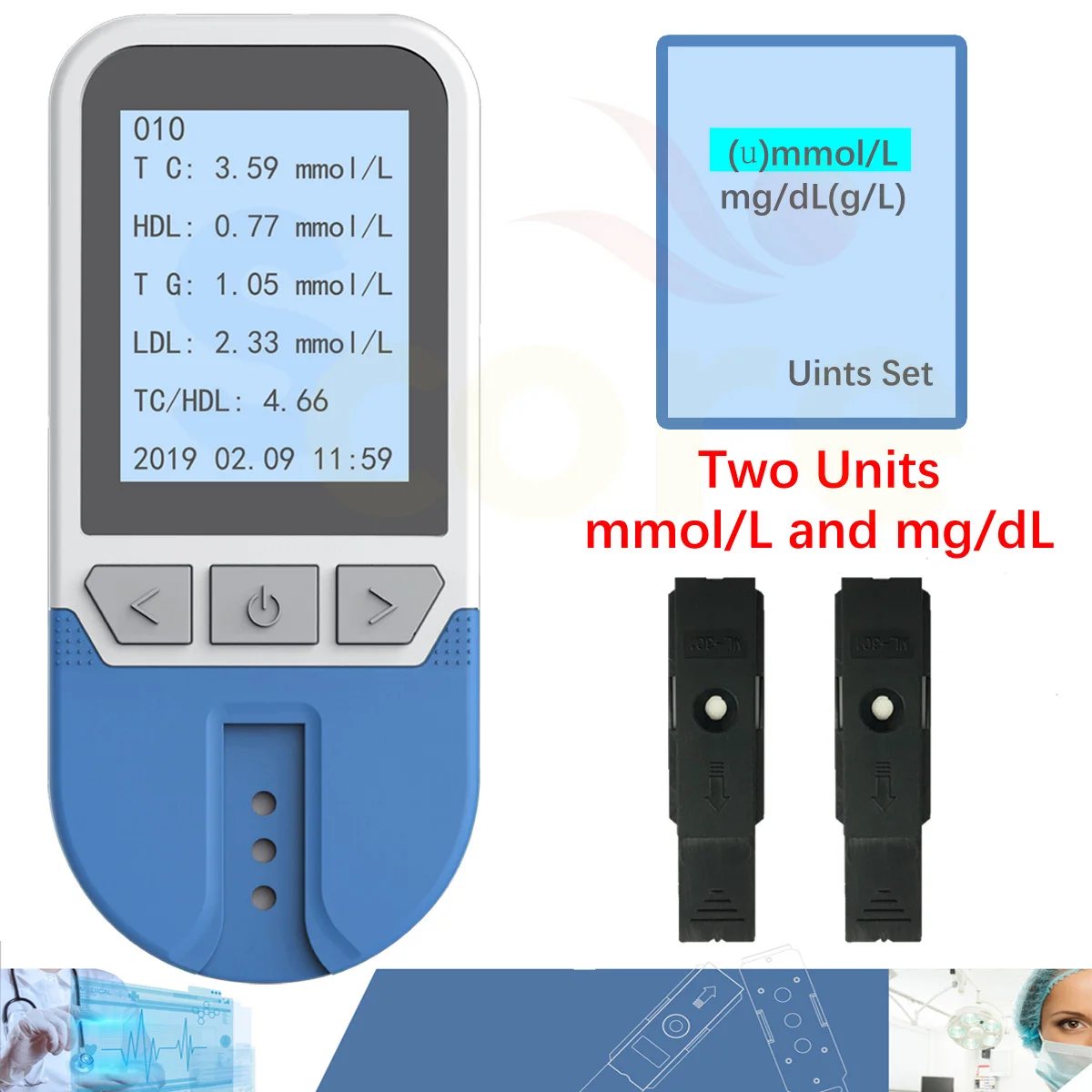 4in1 Lipid Analyzer Total Chol - Medical Label のレビューと価格