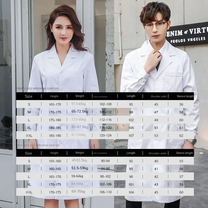 Unisex Doctor Lab Coat Set Lon - Lab Coat Medical のレビューと価格