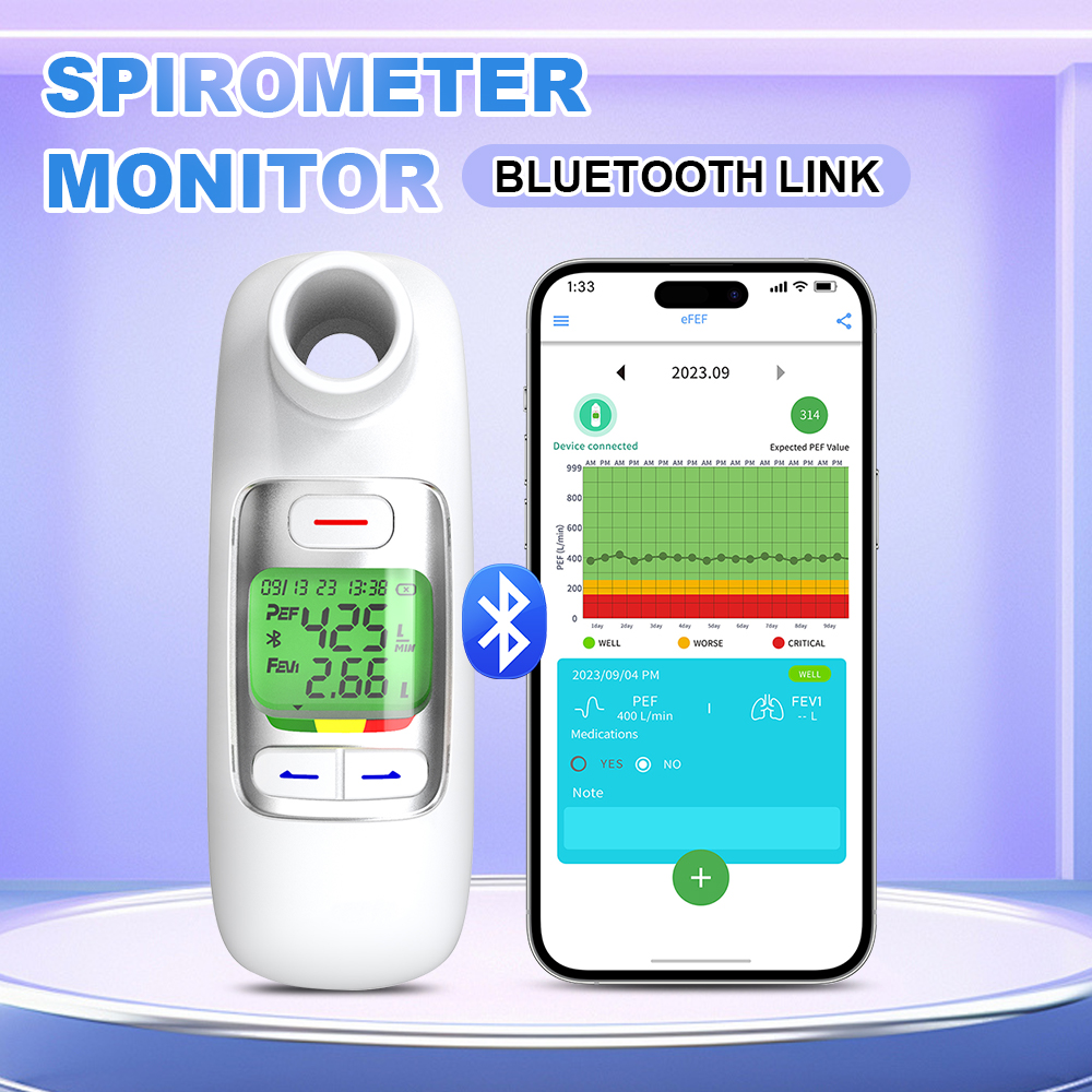 Medical Bluetooth Lung Functio - Spirometer Lung Function のレビューと価格