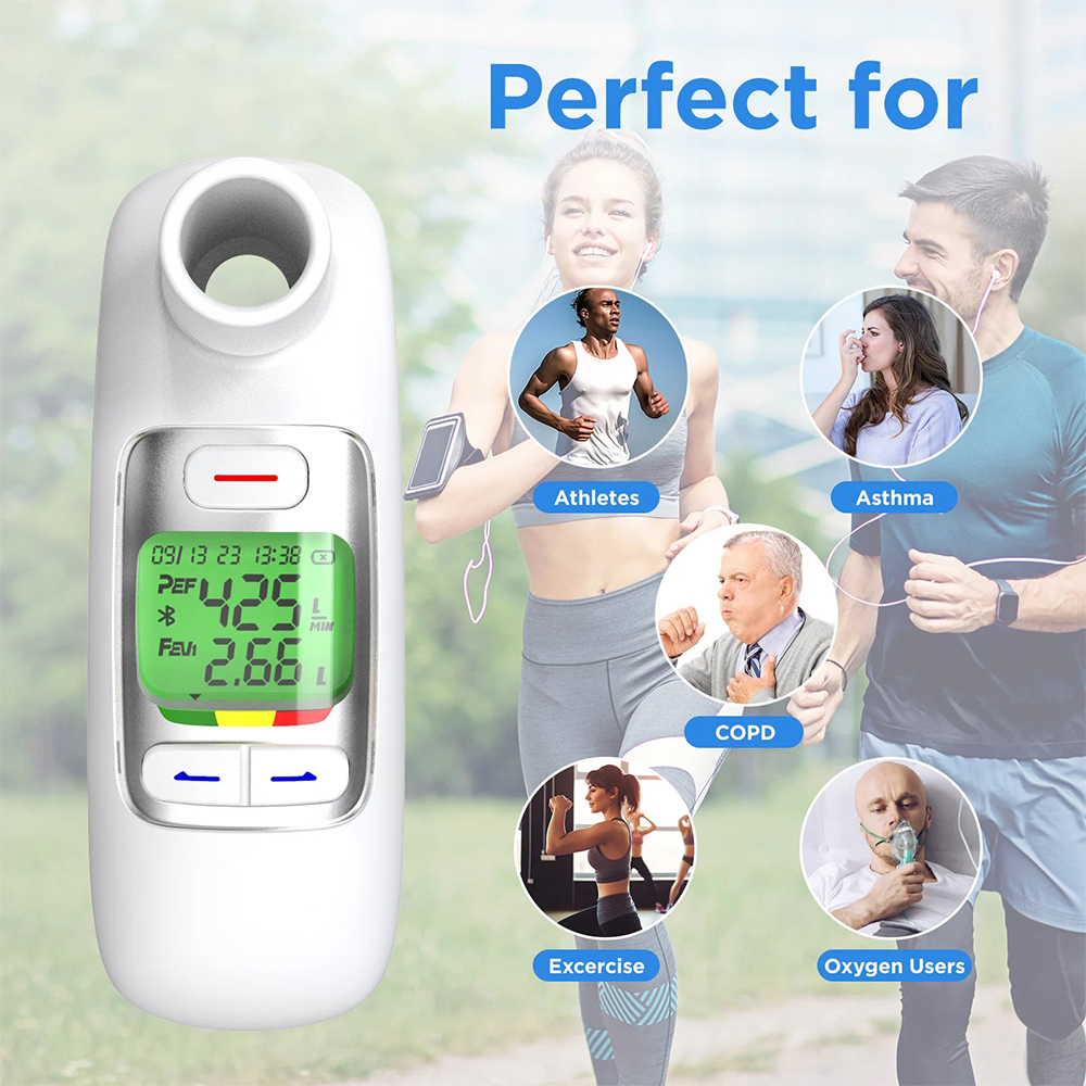 Medical Bluetooth Lung Functio - Spirometer Lung Function のレビューと価格