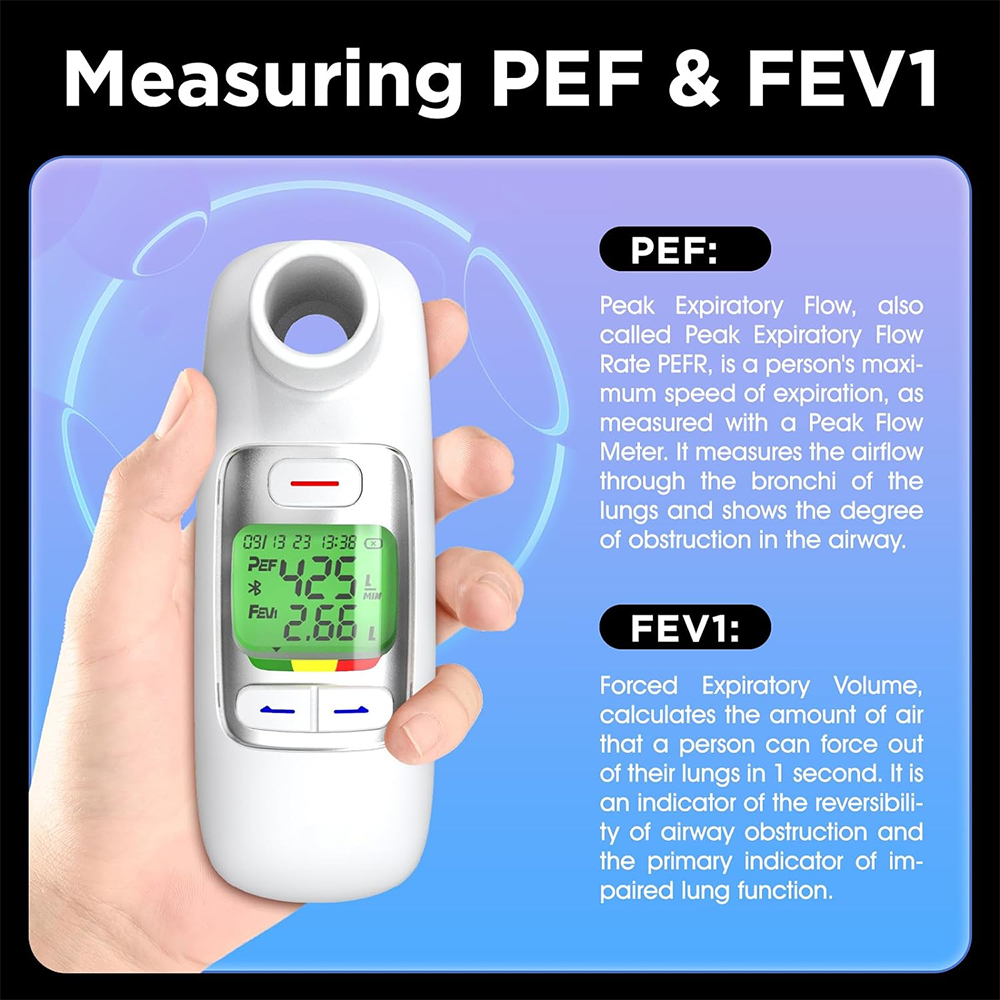 Medical Bluetooth Lung Functio - Spirometer Lung Function のレビューと価格