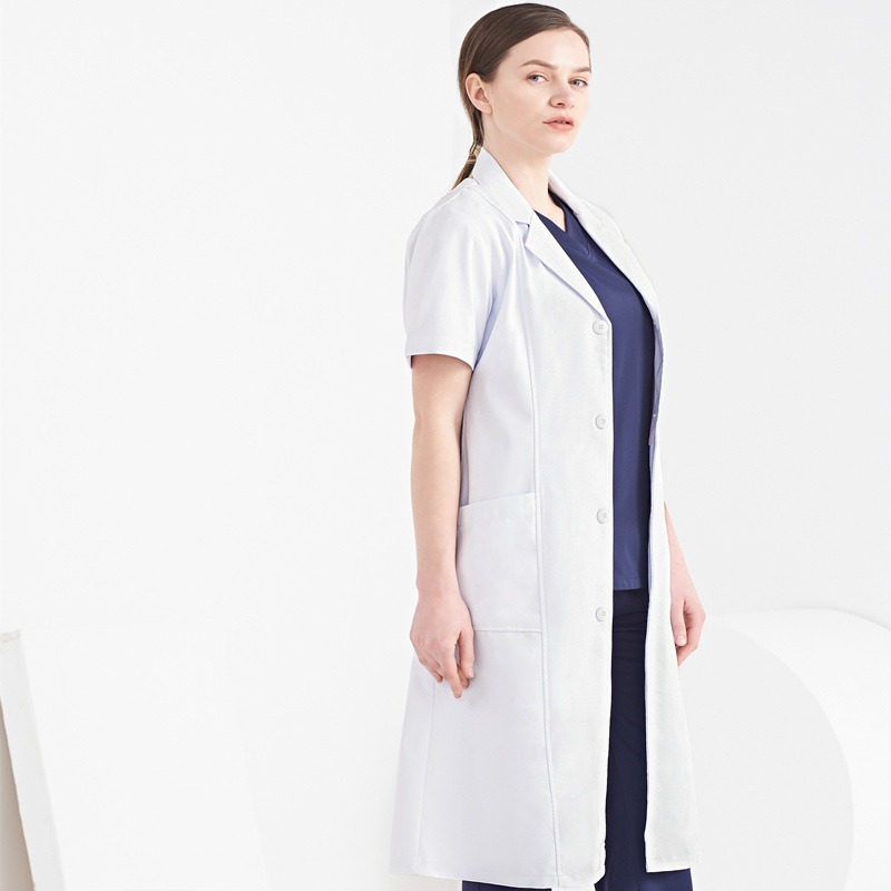 Nightingale White Gown Short S - Lab Coat Medical のレビューと価格