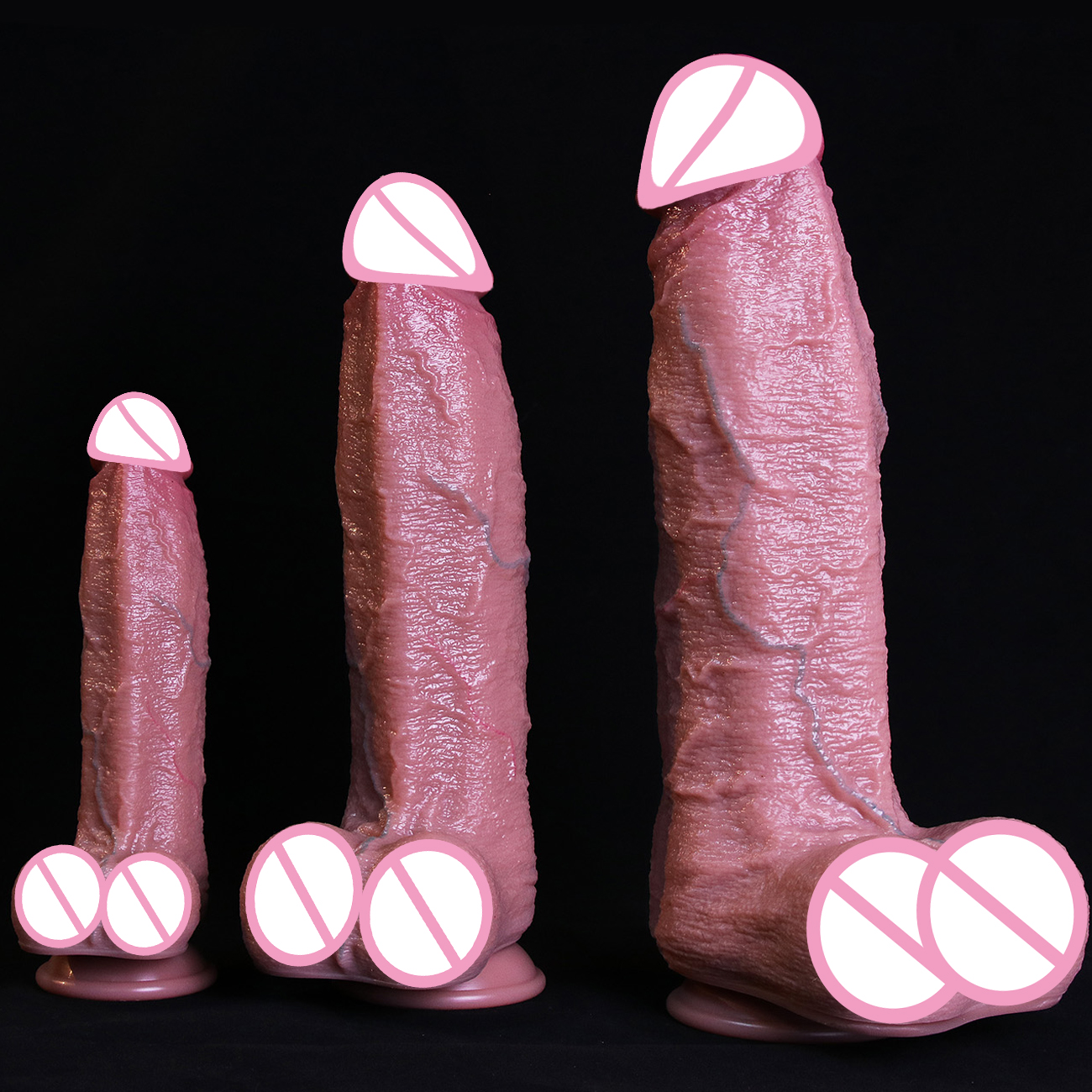 3 Sizes Realistic Soft Brown D - Suction Machine Medical のレビューと価格