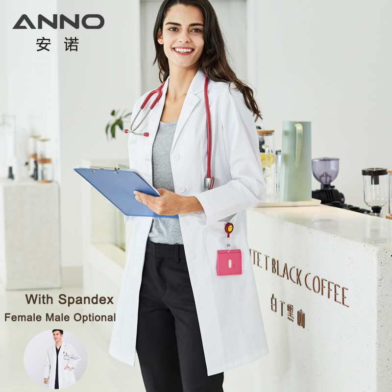ANNO Long Sleeve Lab Uniforms  - Lab Coat Medical のレビューと価格