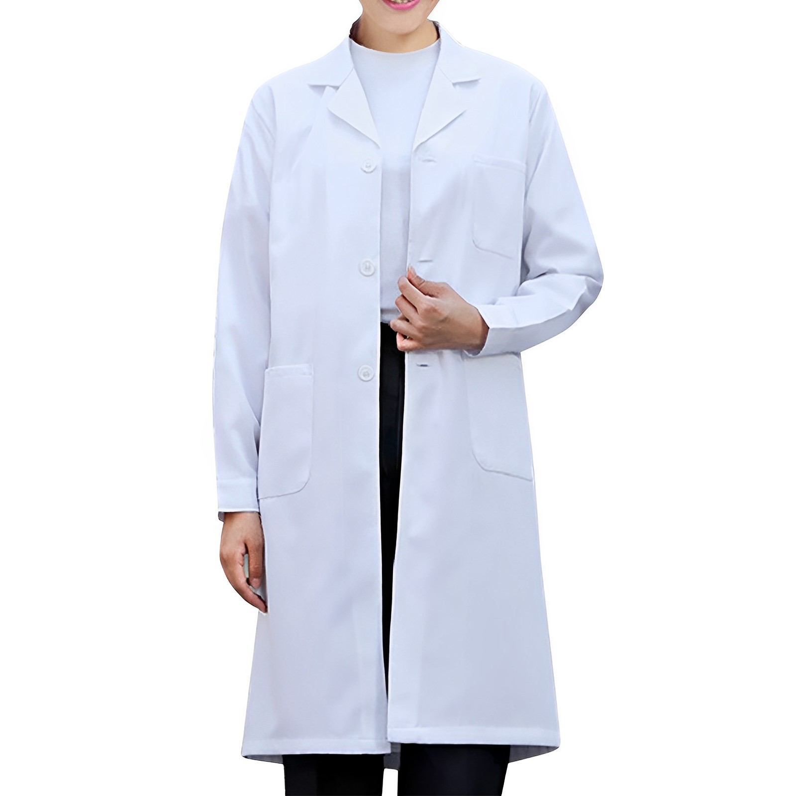 White Lab Coat For Women Men S - Lab Coat Medical のレビューと価格