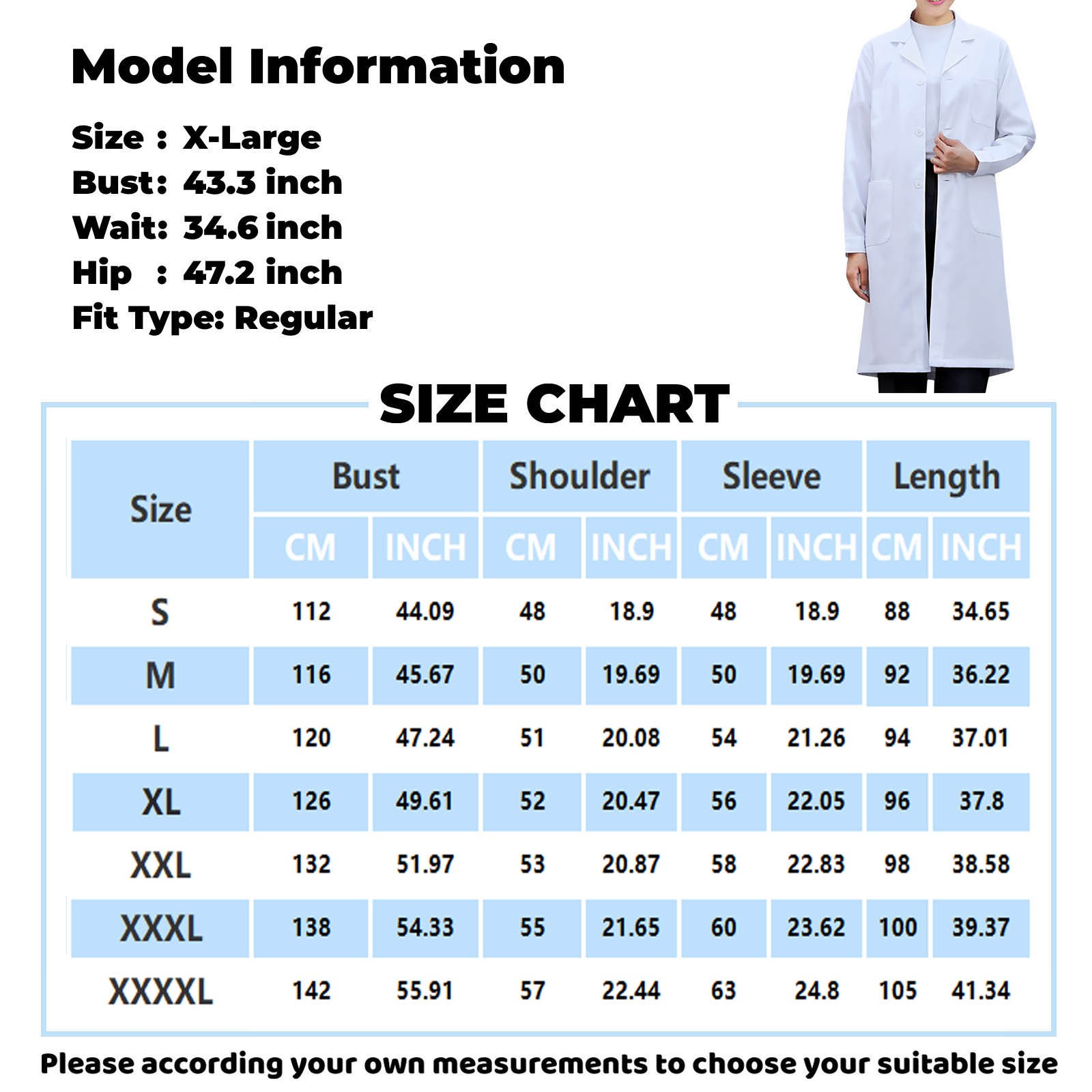 White Lab Coat For Women Men S - Lab Coat Medical のレビューと価格