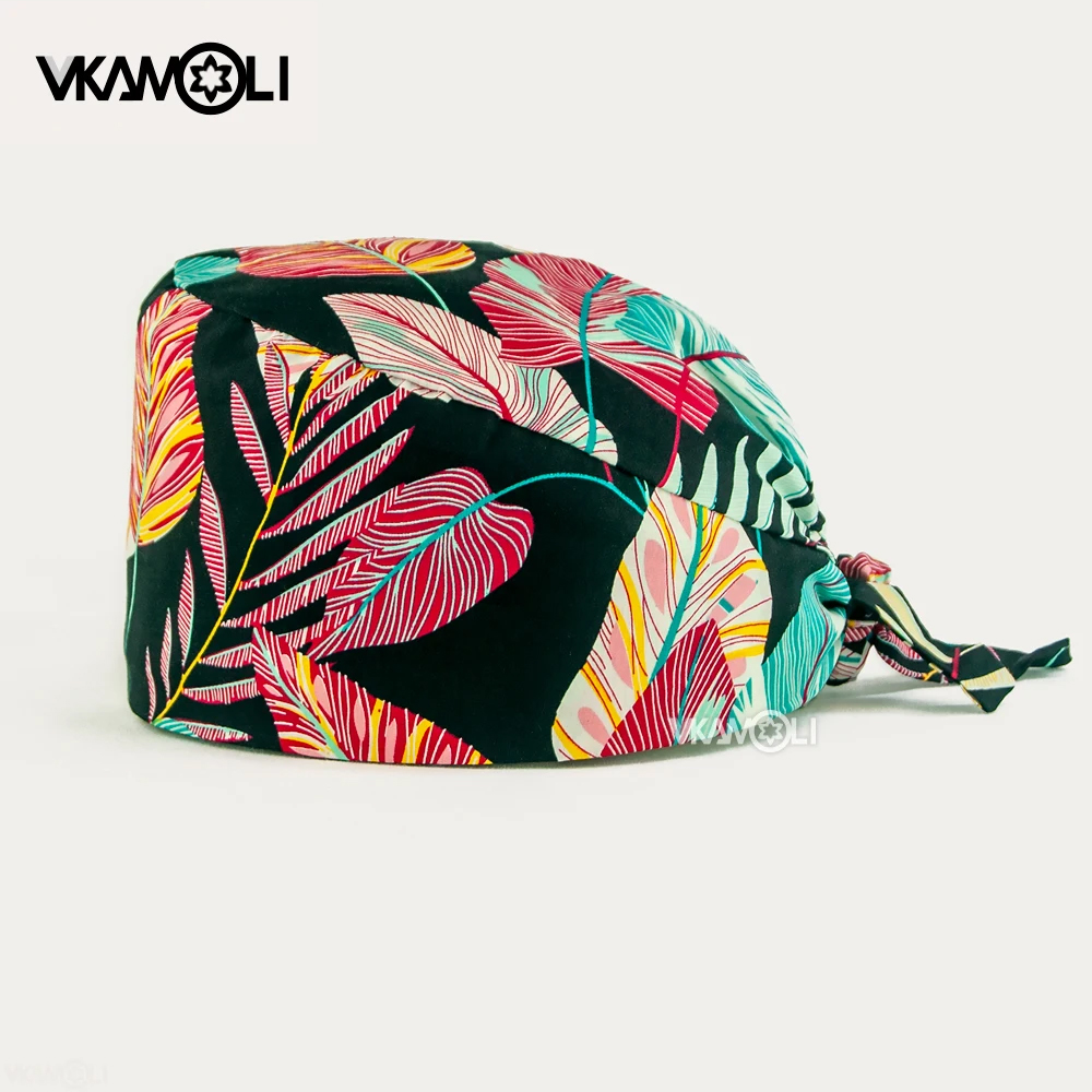 new Flower printing cap sweat- - Medical Lab Worker のレビューと価格