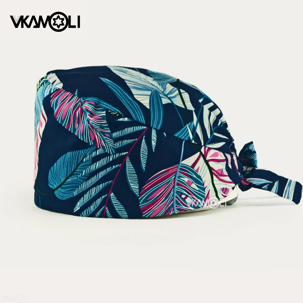 new Flower printing cap sweat- - Medical Lab Worker のレビューと価格