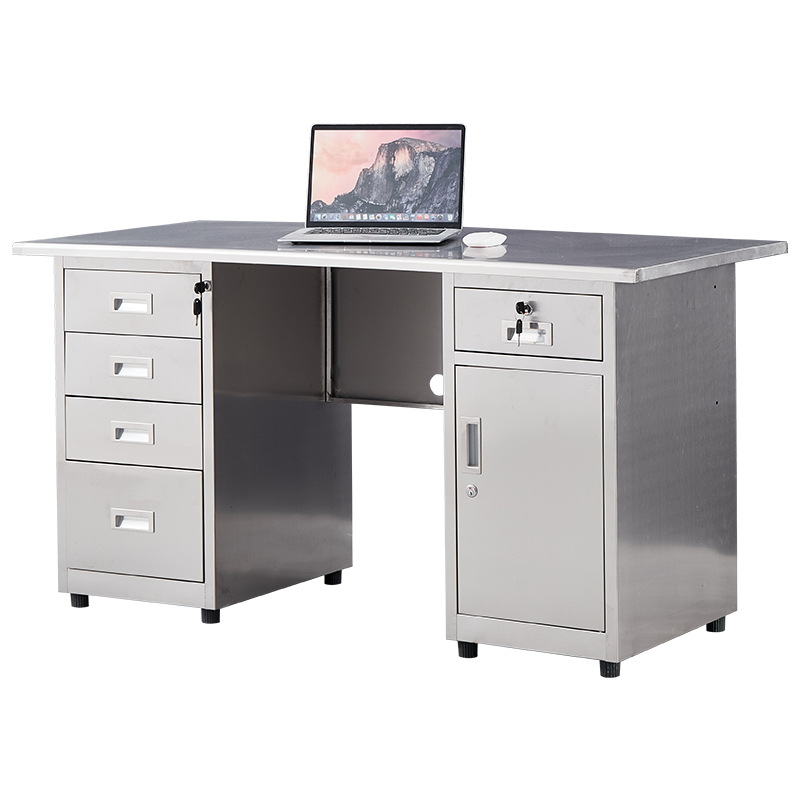 Stainless steel computer desk, - Medical Lab Furniture のレビューと価格