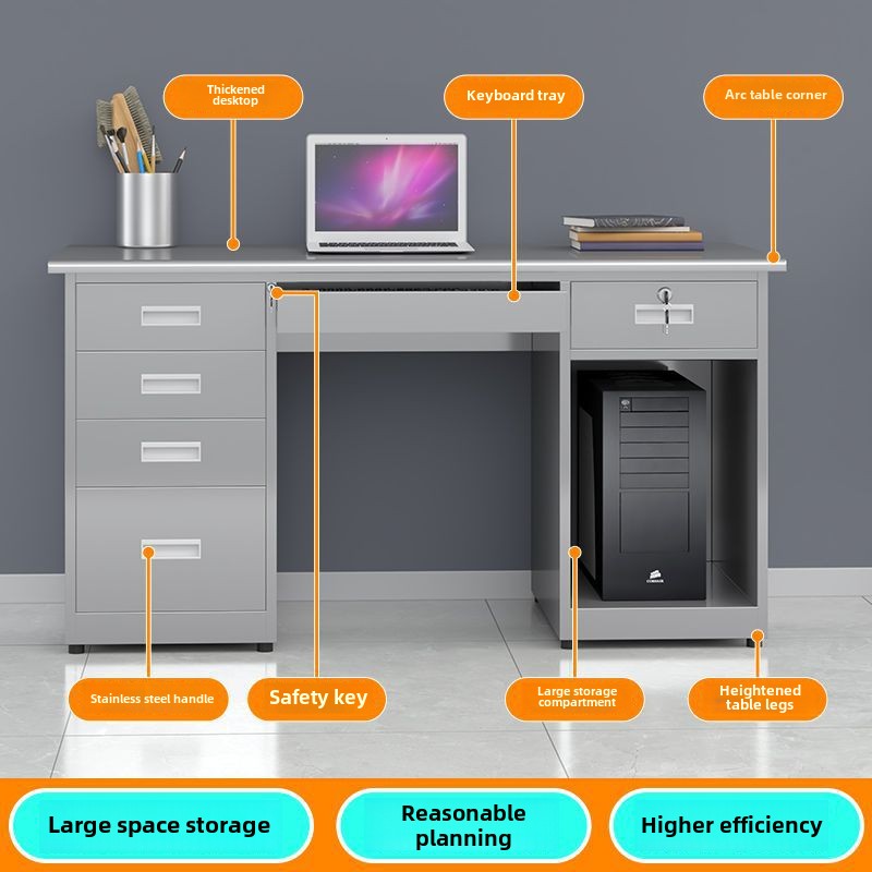 Stainless steel computer desk, - Medical Lab Furniture のレビューと価格
