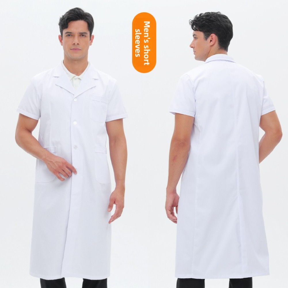 Short Sleeve Doctor Lab Coat f - Medical Lab Worker のレビューと価格