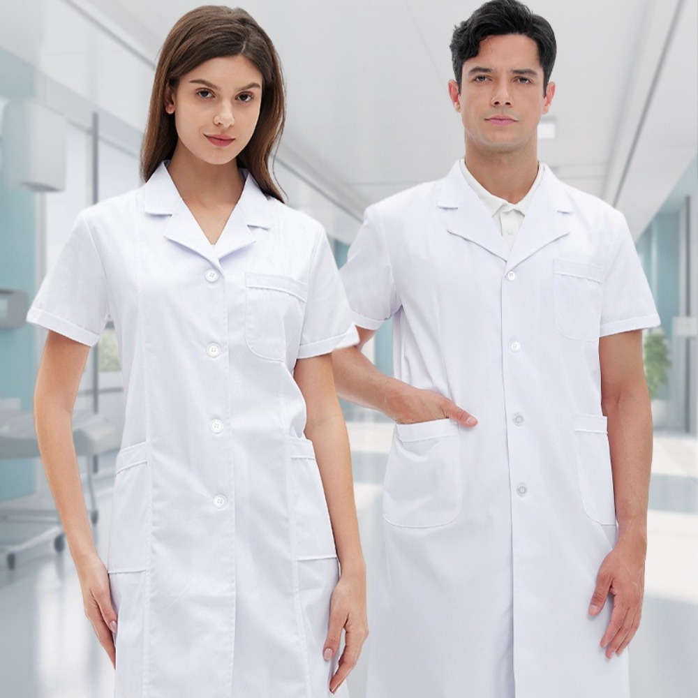 Short Sleeve Doctor Lab Coat f - Medical Lab Worker のレビューと価格
