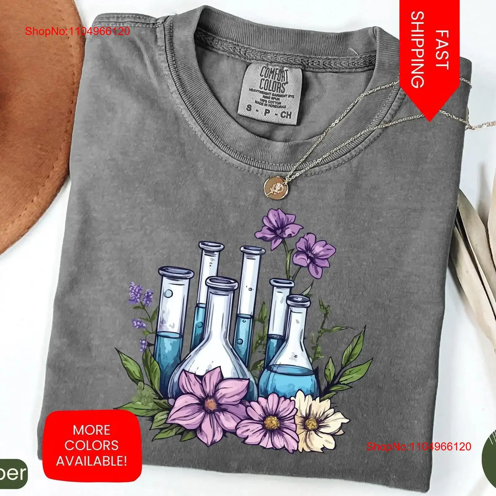 Laboratory T Shirt Floral Beak - Medical Lab Technician のレビューと価格
