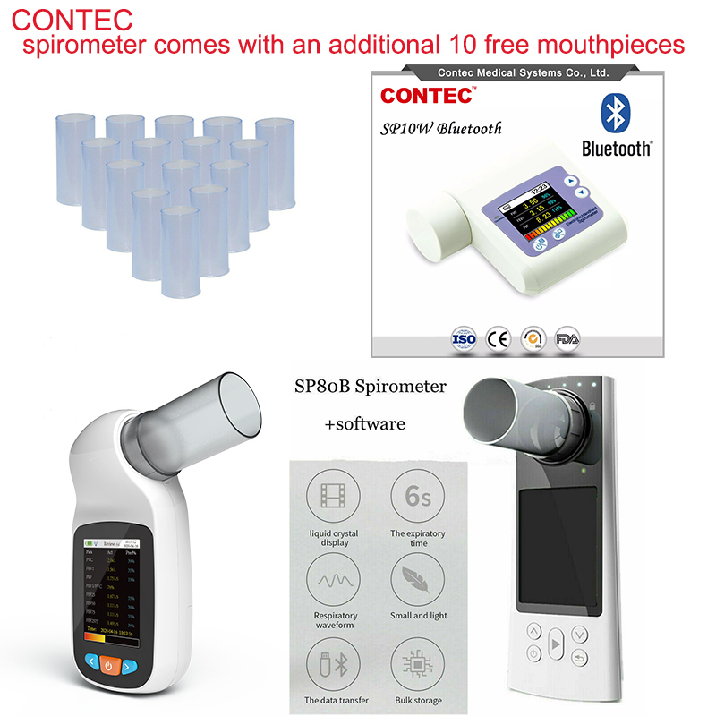 20/50/100pcs Reusable mouth pi - Spirometer Lung Function のレビューと価格