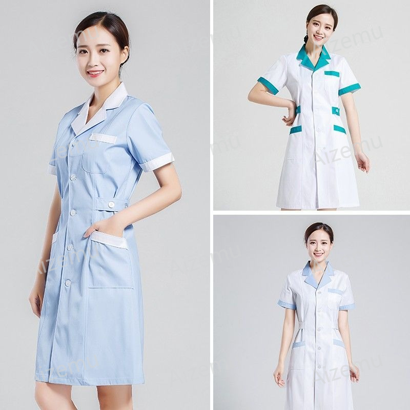 Unisex Short Sleeve Beauty Sal - Lab Coat Medical のレビューと価格