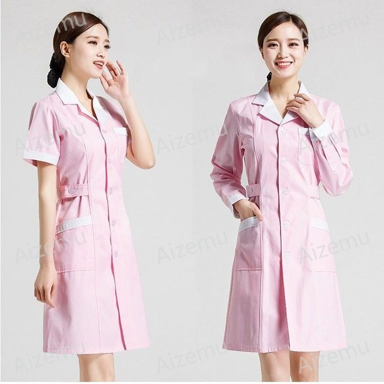 Unisex Short Sleeve Beauty Sal - Lab Coat Medical のレビューと価格