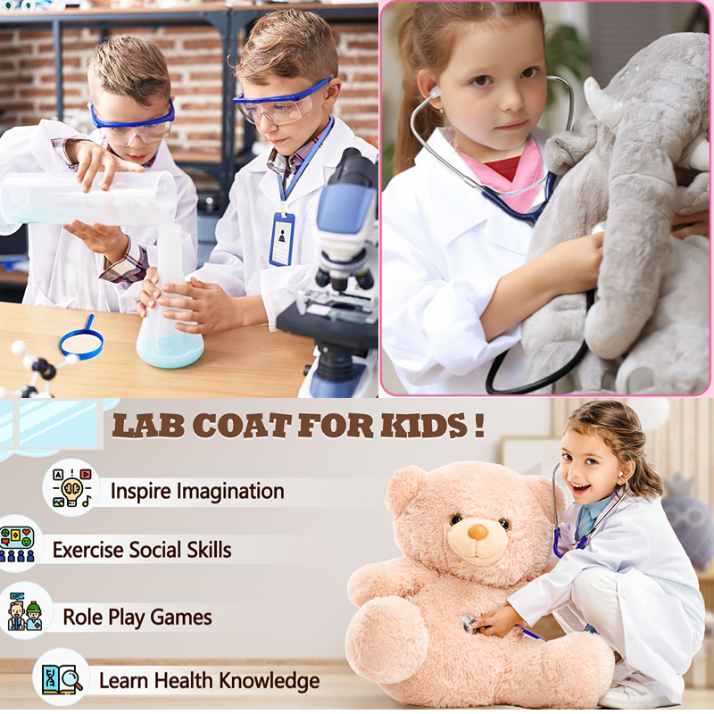 1-24Set Unisex Lab Coat for Do - Lab Coat Medical のレビューと価格