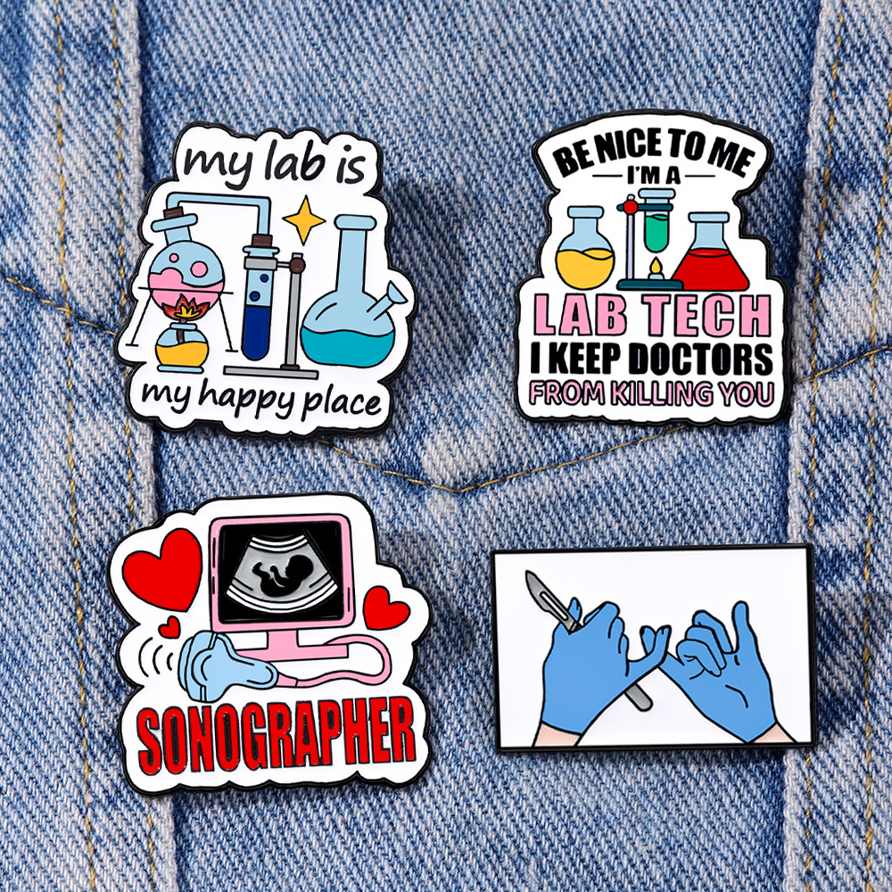 Medical & Lab Themed Enamel Pi - Medical Lab Worker のレビューと価格