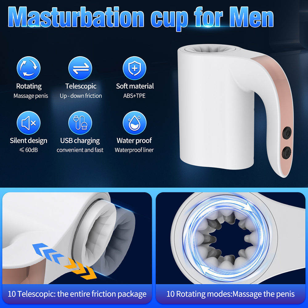 Male Masturbation Cup Automati - Suction Machine Medical のレビューと価格