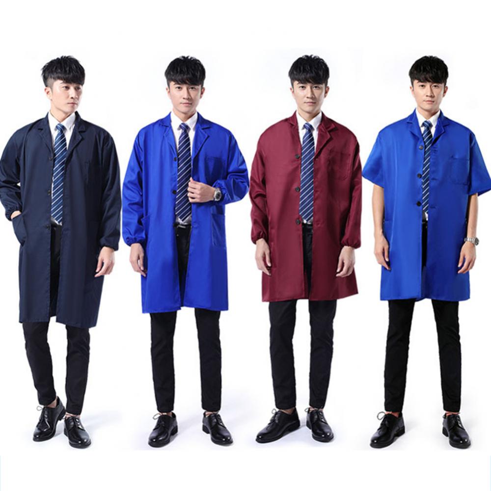 Dustproof Men Work Clothing Lo - Lab Coat Medical のレビューと価格