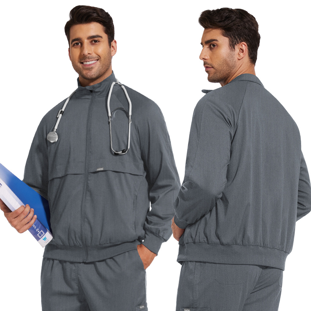 Medical Scrubs Jacket Men Wome - Lab Coat Medical のレビューと価格