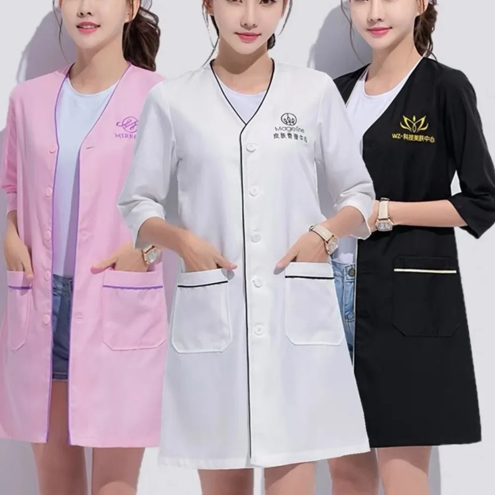 Custom Logo beauty uniform bea - Lab Coat Medical のレビューと価格