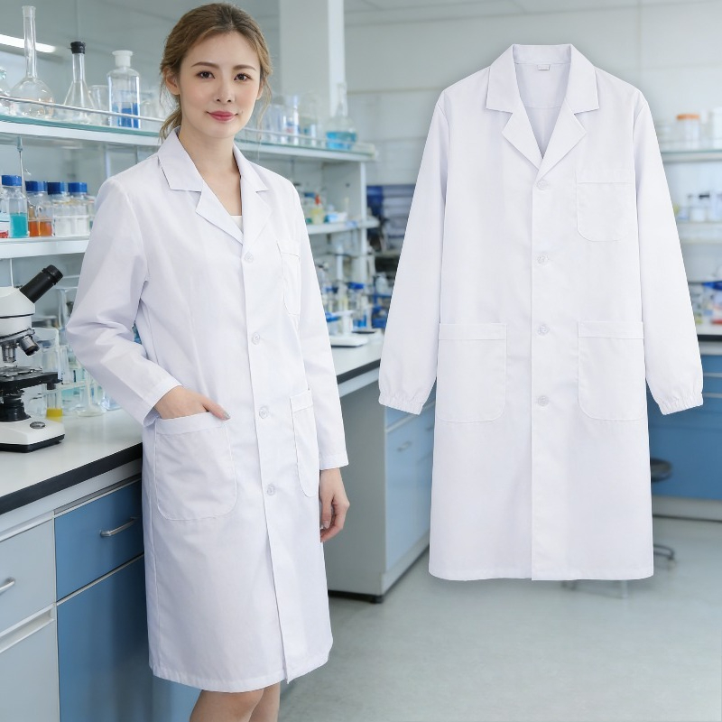 Lab Isolation Gown White Coat  - Lab Coat Medical のレビューと価格