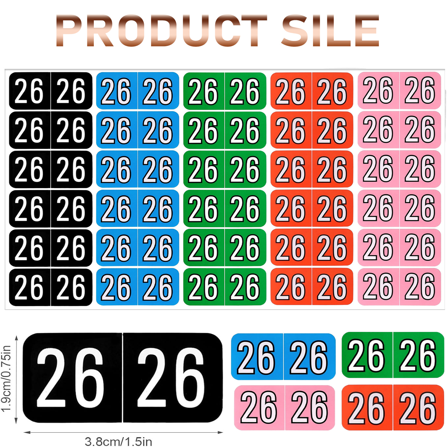 120/240pcs 2026 Year Stickers, - Medical Label のレビューと価格