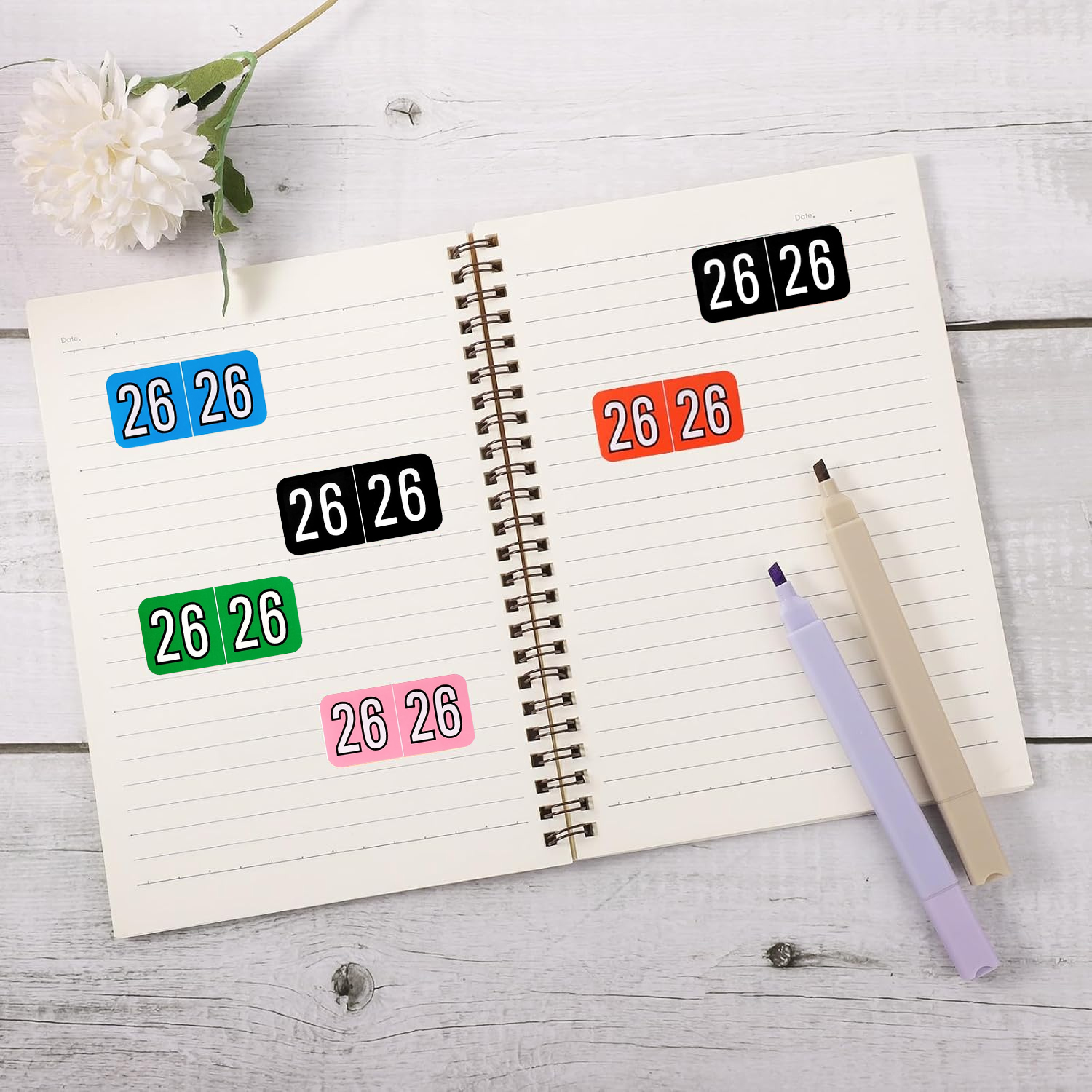 120/240pcs 2026 Year Stickers, - Medical Label のレビューと価格