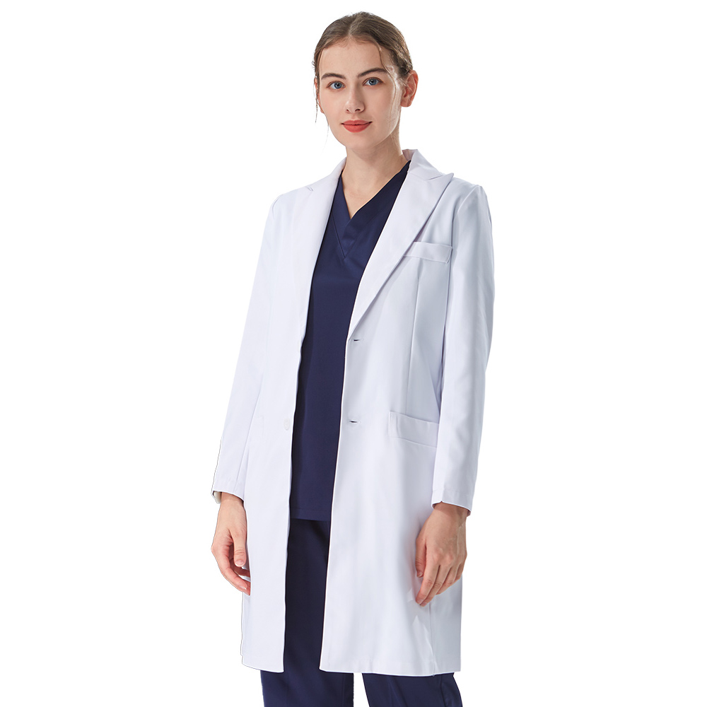 Thoughtful Lapel Collar White  - Lab Coat Medical のレビューと価格