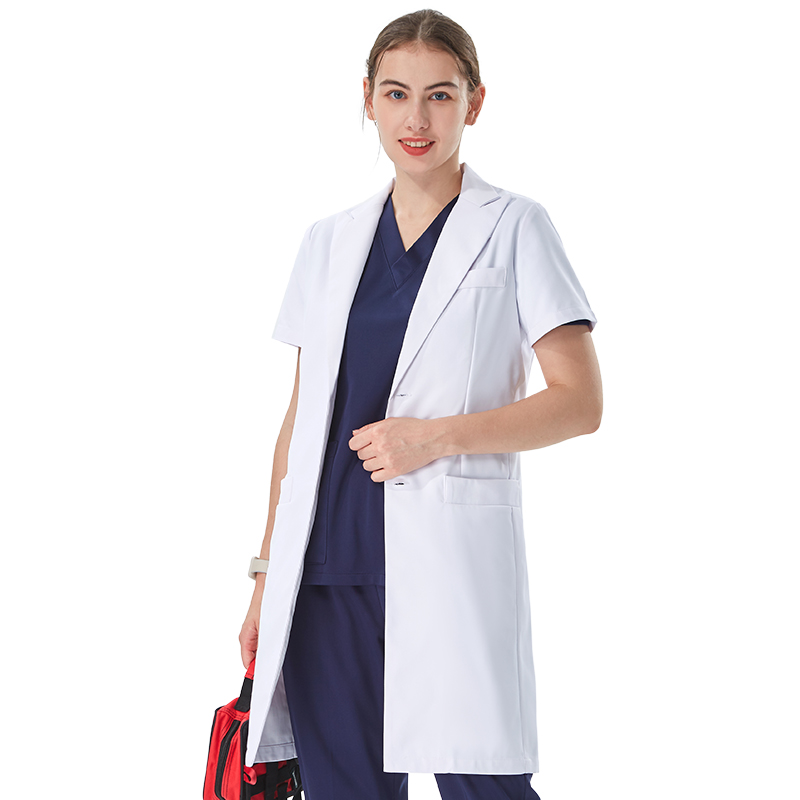 Thoughtful Lapel Collar White  - Lab Coat Medical のレビューと価格