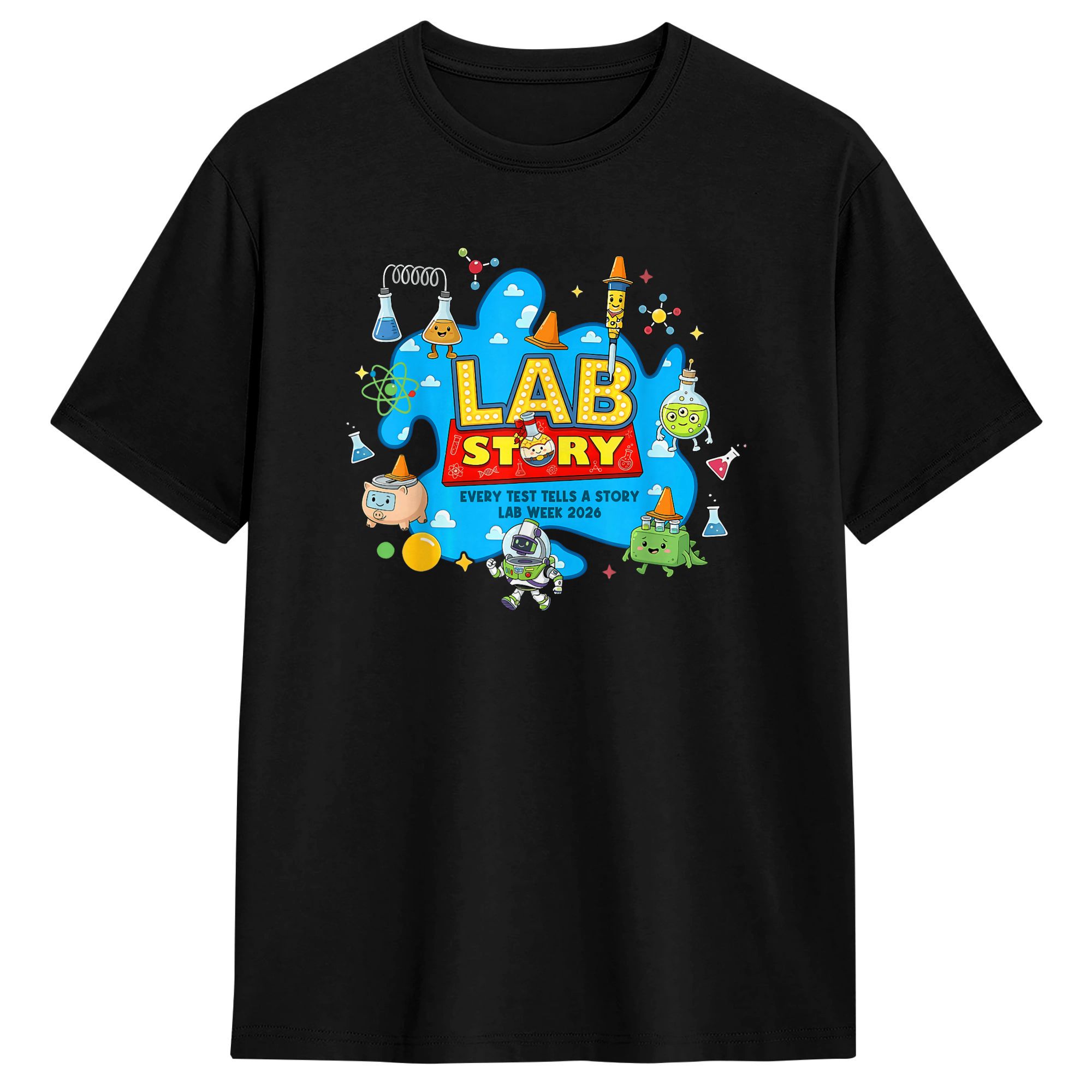 Mens T-Shirt Lab Story Lab Wee - Medical Lab Technician のレビューと価格