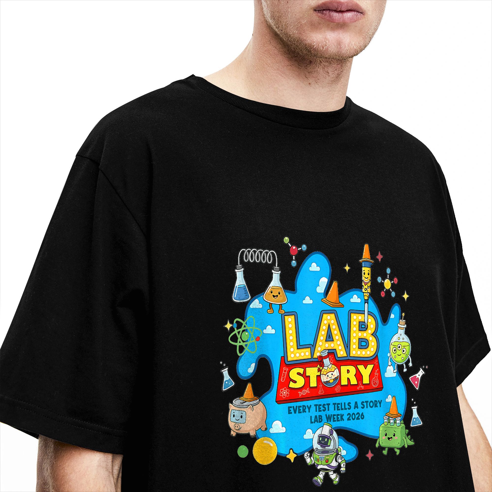 Mens T-Shirt Lab Story Lab Wee - Medical Lab Technician のレビューと価格