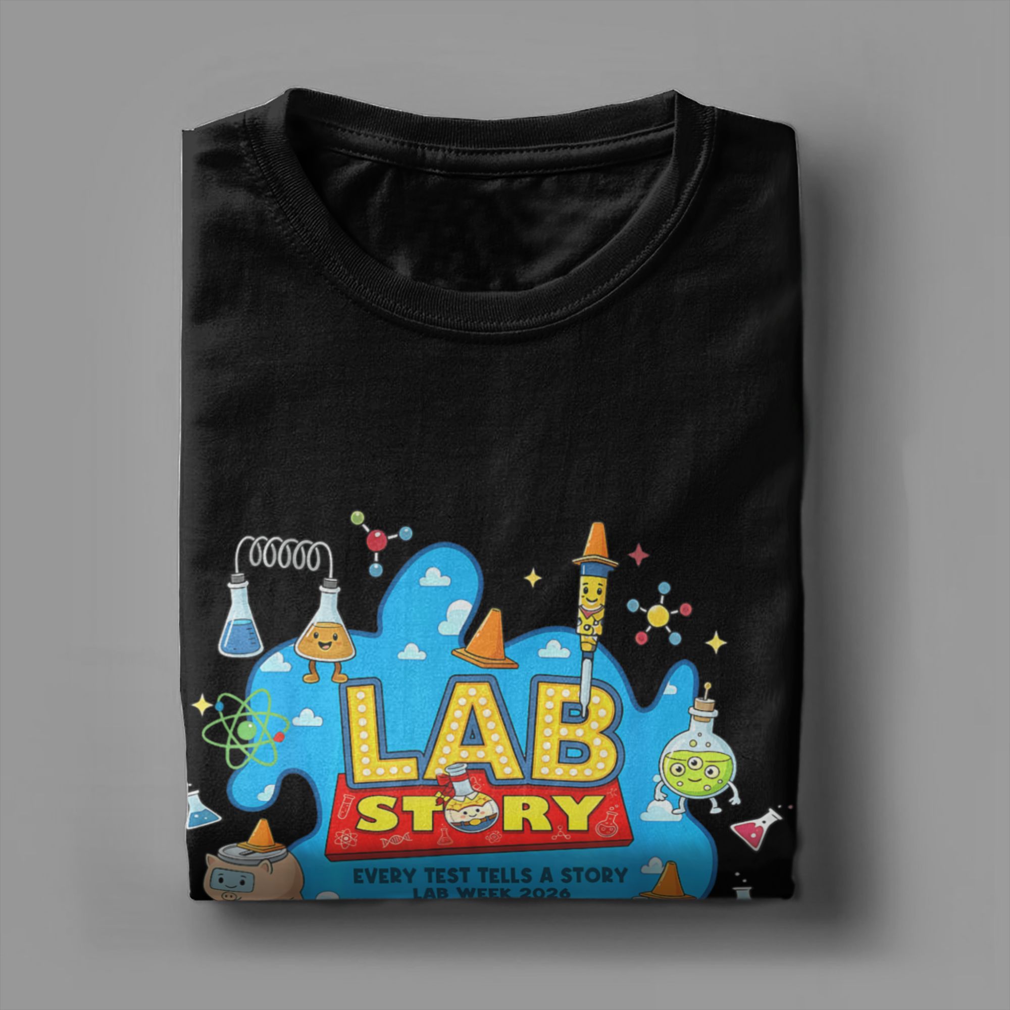 Mens T-Shirt Lab Story Lab Wee - Medical Lab Technician のレビューと価格