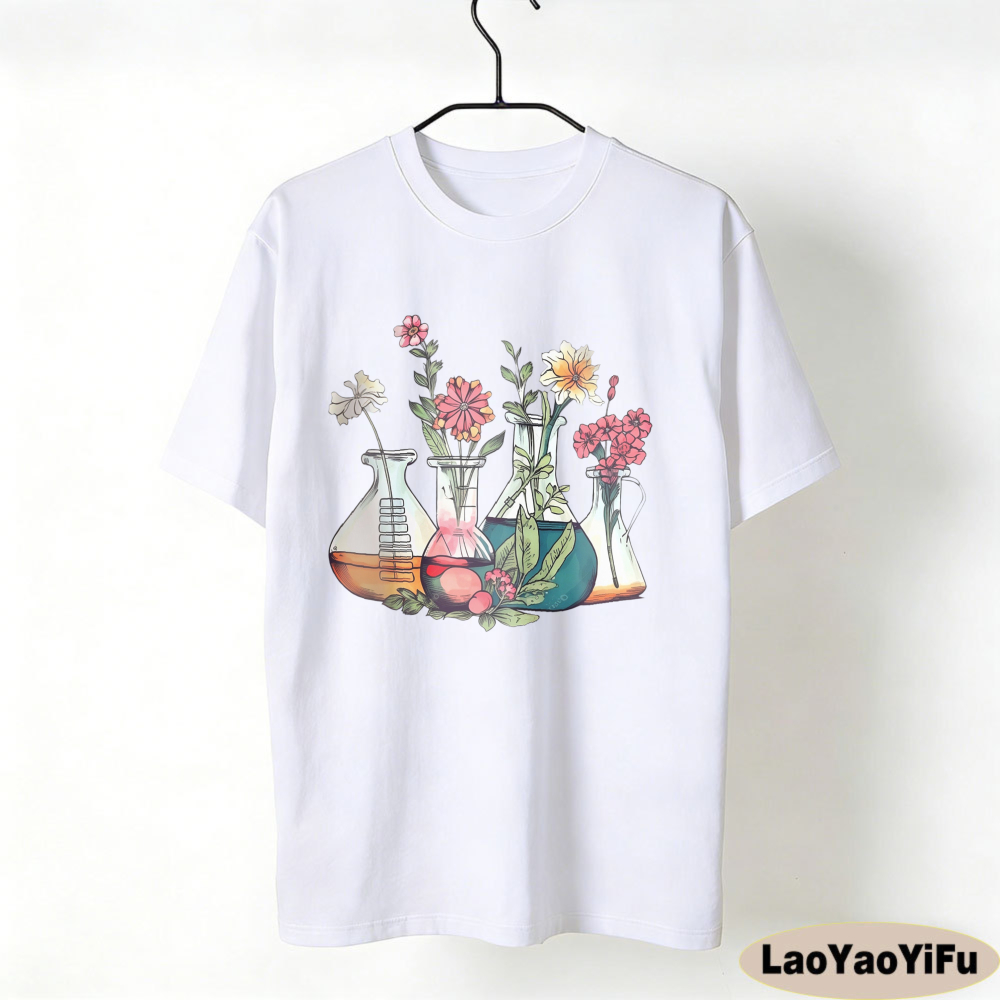 Floral Beakers Chemistry Lab S - Medical Lab Technician のレビューと価格